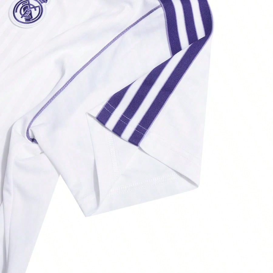 25-26 Real Madrid Short Sleeve T-Shirt With Loose Fit Jersey Football Theme Graphic Design - view 7