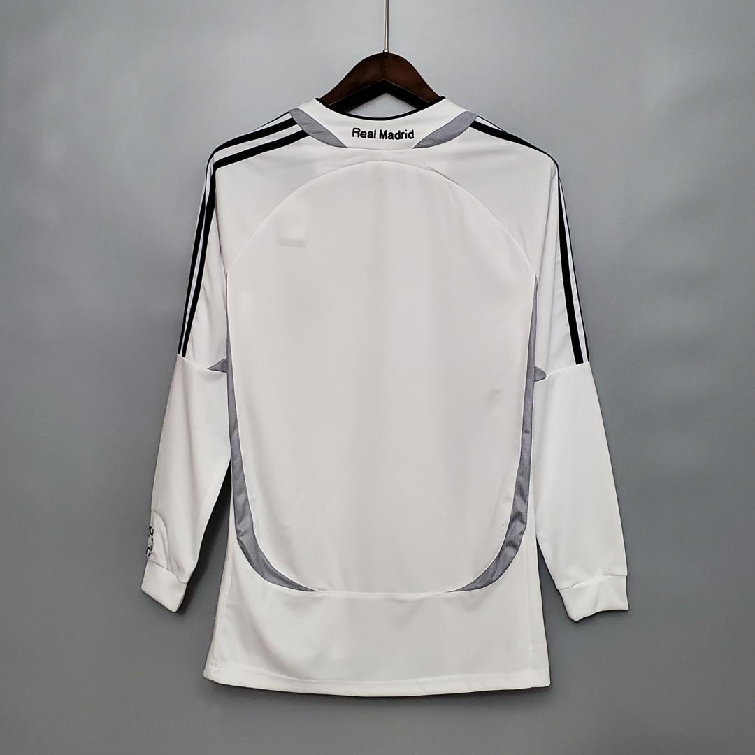 2006/07 Real Madrid Home Retro Jersey Long Sleeve - view 3