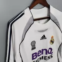 2006/07 Real Madrid Home Retro Jersey Long Sleeve - view 5