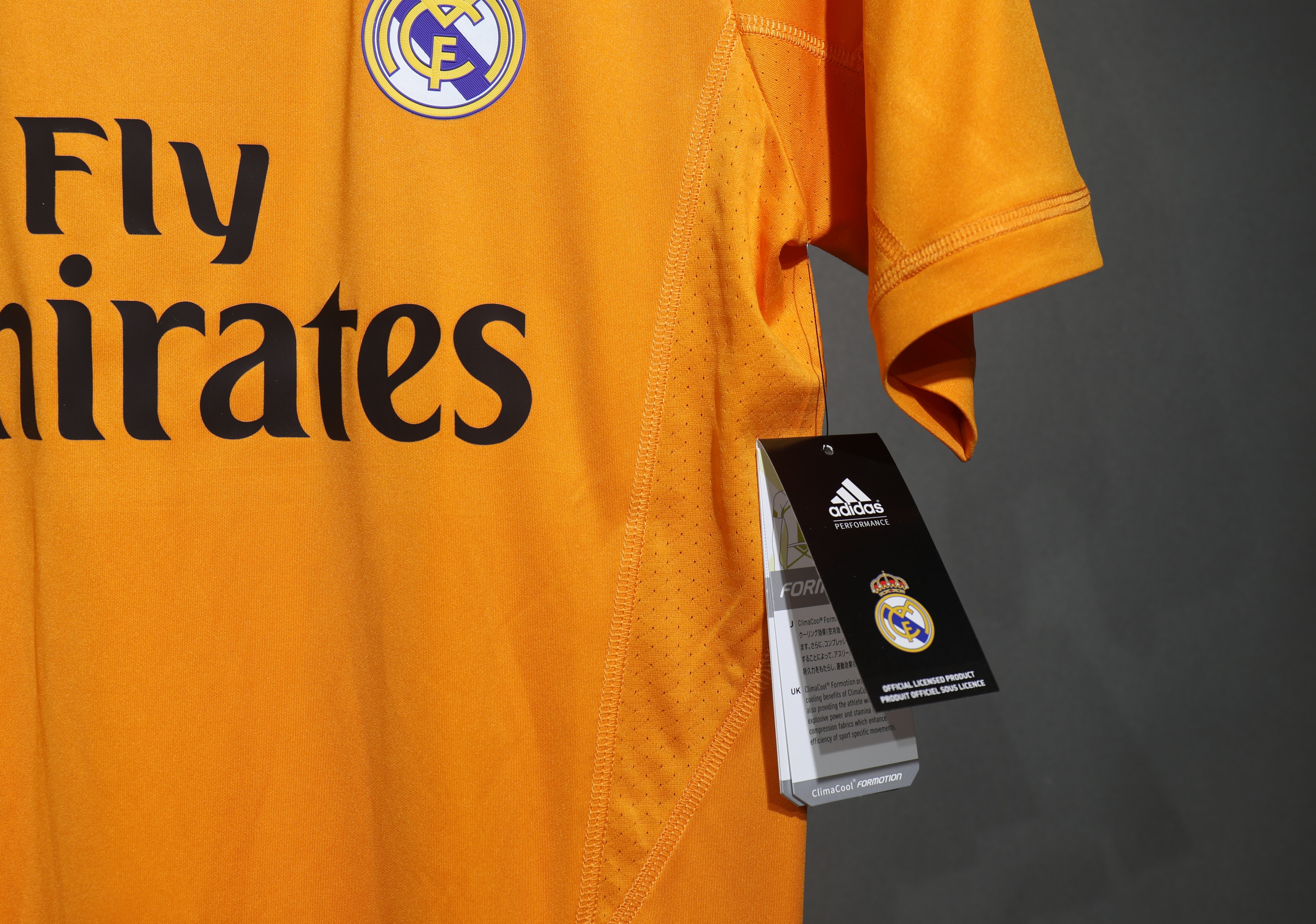 2013/14 Real Madrid Third Away Retro Jersey Player Version - view 9