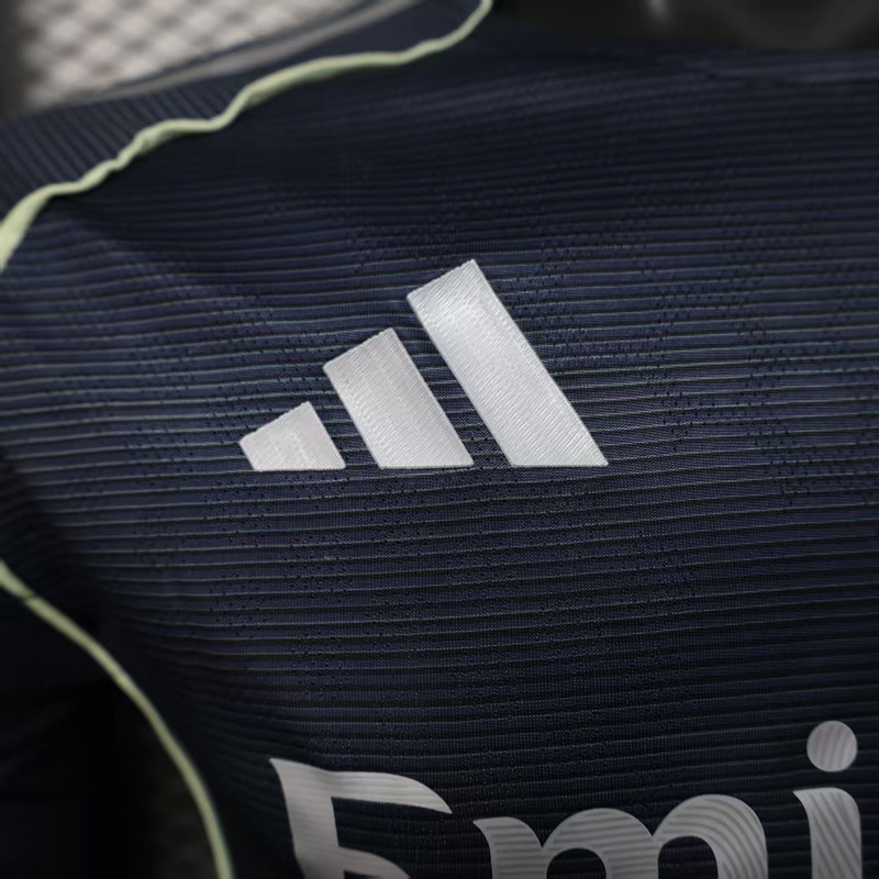 25-26 Real Madrid Away Soccer Jersey Player Version Long Sleeve - view 7
