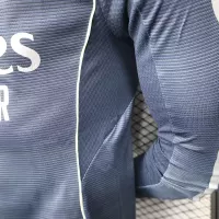 25-26 Real Madrid Away Soccer Jersey Player Version Long Sleeve - view 10