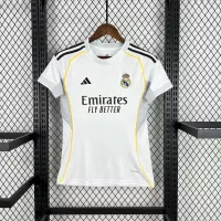 25-26 Real Madrid Home Woman Soccer Jersey - view 1