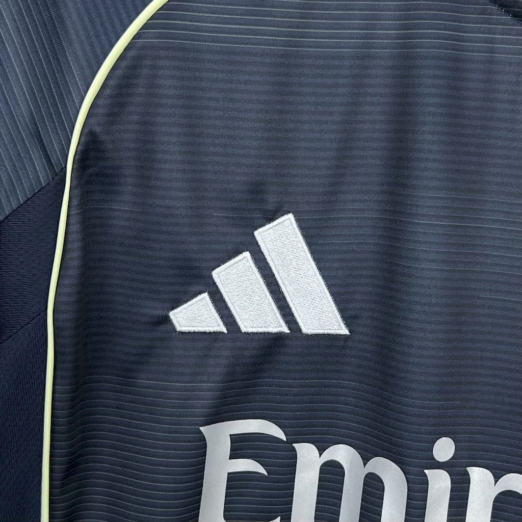 25-26 Real Madrid Away Soccer Jersey Long Sleeve - view 6