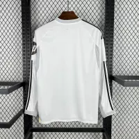 25-26 Real Madrid Home Soccer Jersey Long Sleeve - view 3