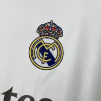 25-26 Real Madrid Home Soccer Jersey Long Sleeve - view 7