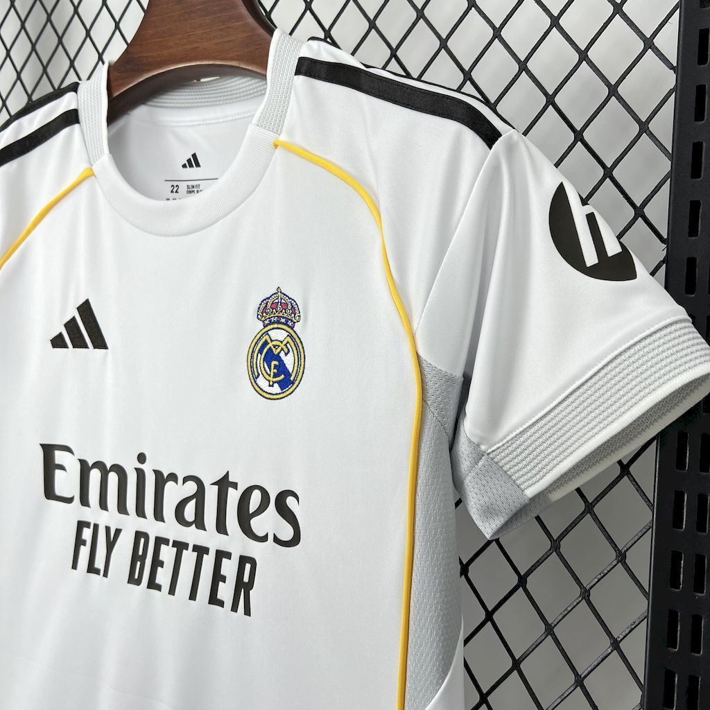 25-26 Real Madrid Home Soccer Kids Kit Jersey+Shorts - view 7