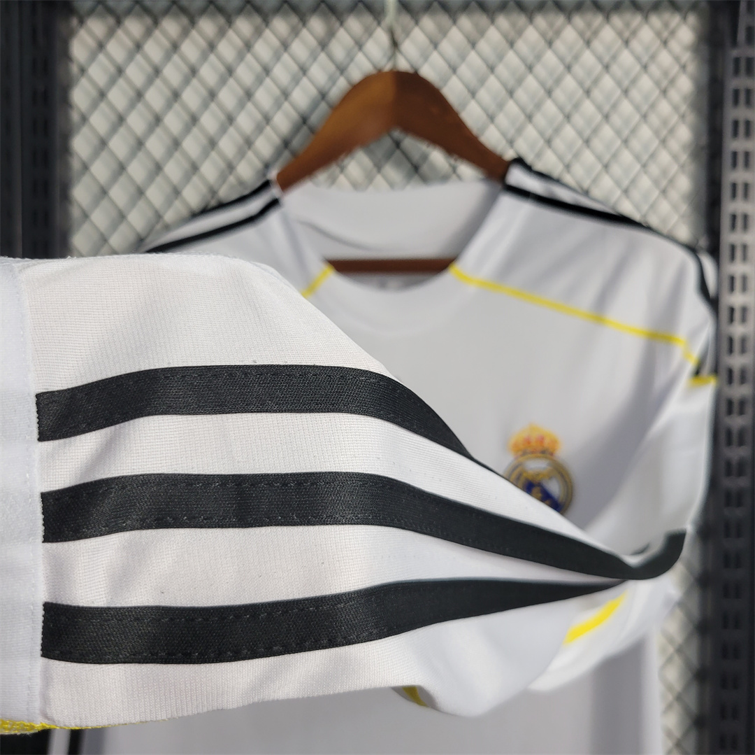 2009/10 Real Madrid Home Retro Jersey Long Sleeve - view 8