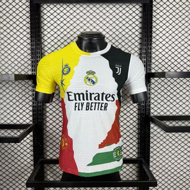 Cristiano Ronaldo Commemorative Edition Kit Soccer T-Shirt Player Version - view 3