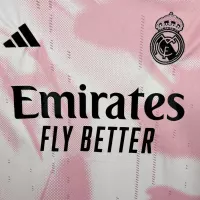 24-25 Real Madrid Soccer Jersey Pink White - view 6