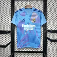 24-25 Real Madrid Goalkeeper Soccer Jersey Blue - view 3