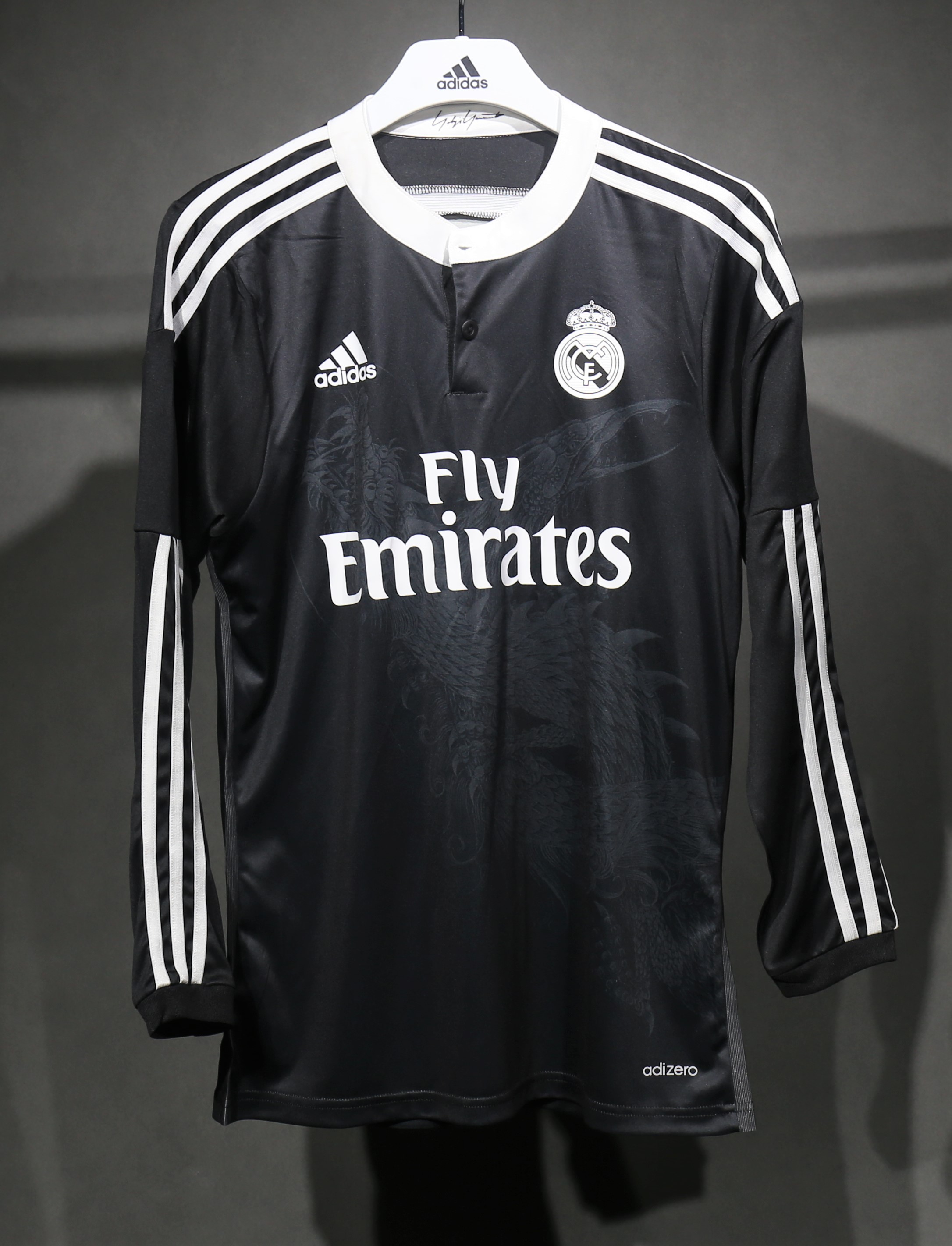 2014/15 Real Madrid Third Away Retro Jersey Player Version Long Sleeve - view 9