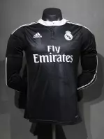 2014/15 Real Madrid Third Away Retro Jersey Player Version Long Sleeve - view 1