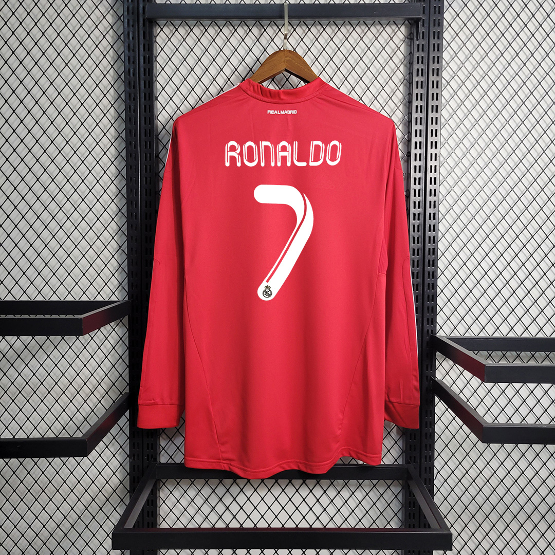 11-12 Real Madrid Away Retro Jersey Lond Sleeve - view 3