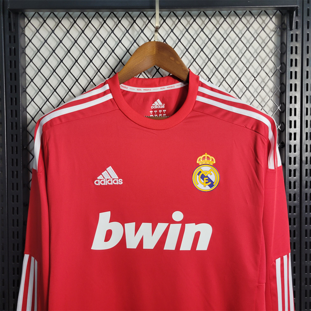 11-12 Real Madrid Away Retro Jersey Lond Sleeve - view 11