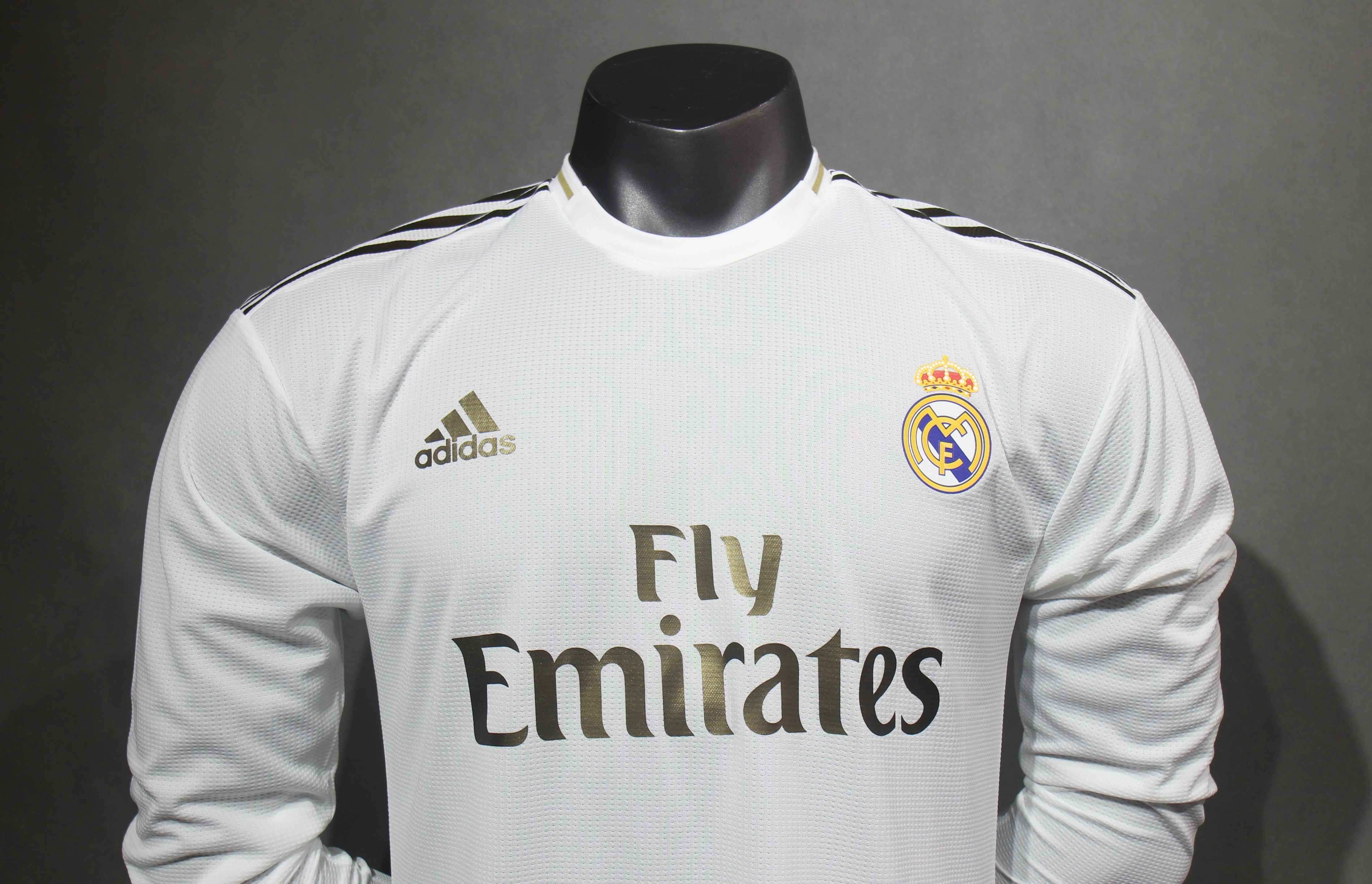19-20 Real Madrid Home Retro Jersey Player version Long Sleeve - view 5