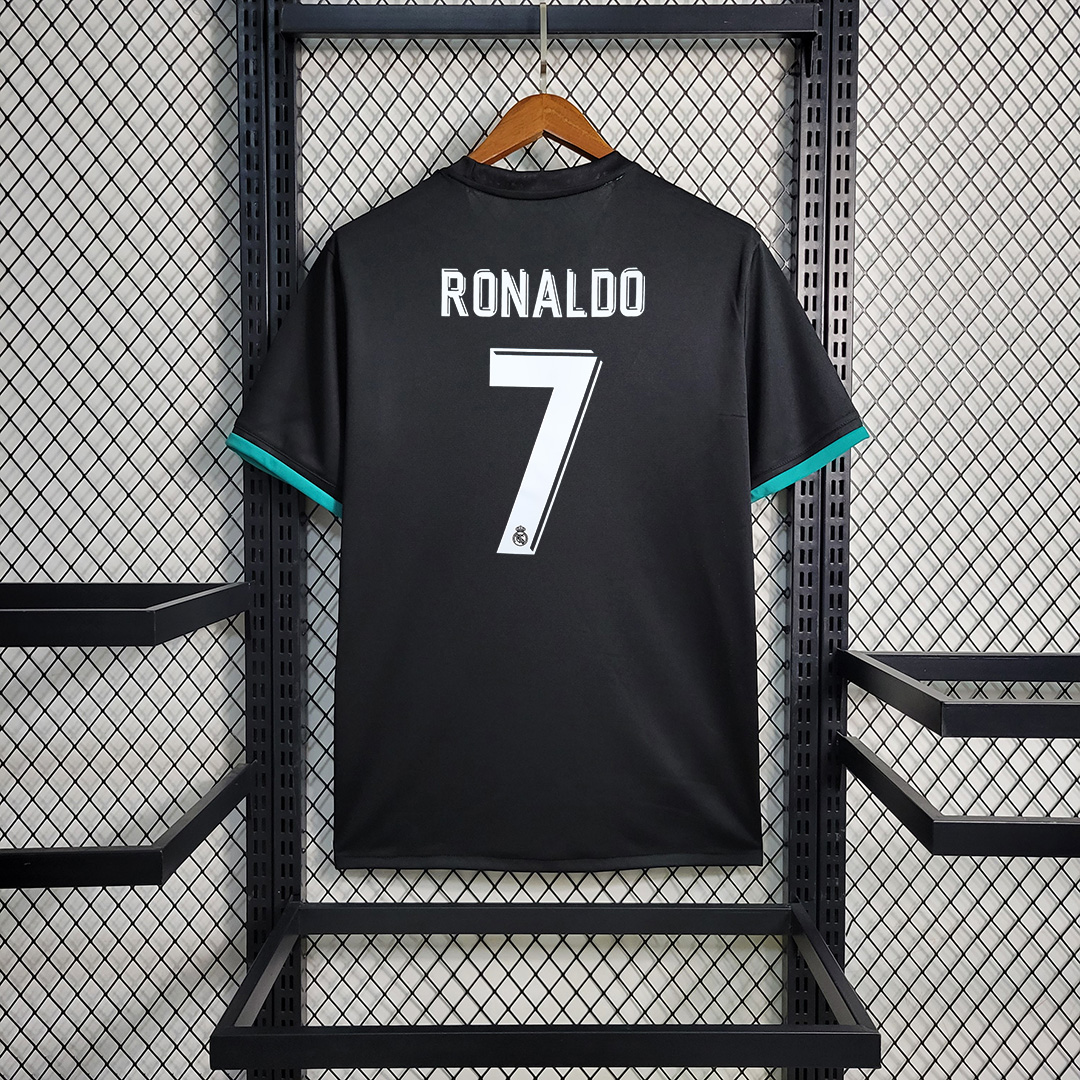 17-18 Real Madrid Away Retro Jersey - view 8