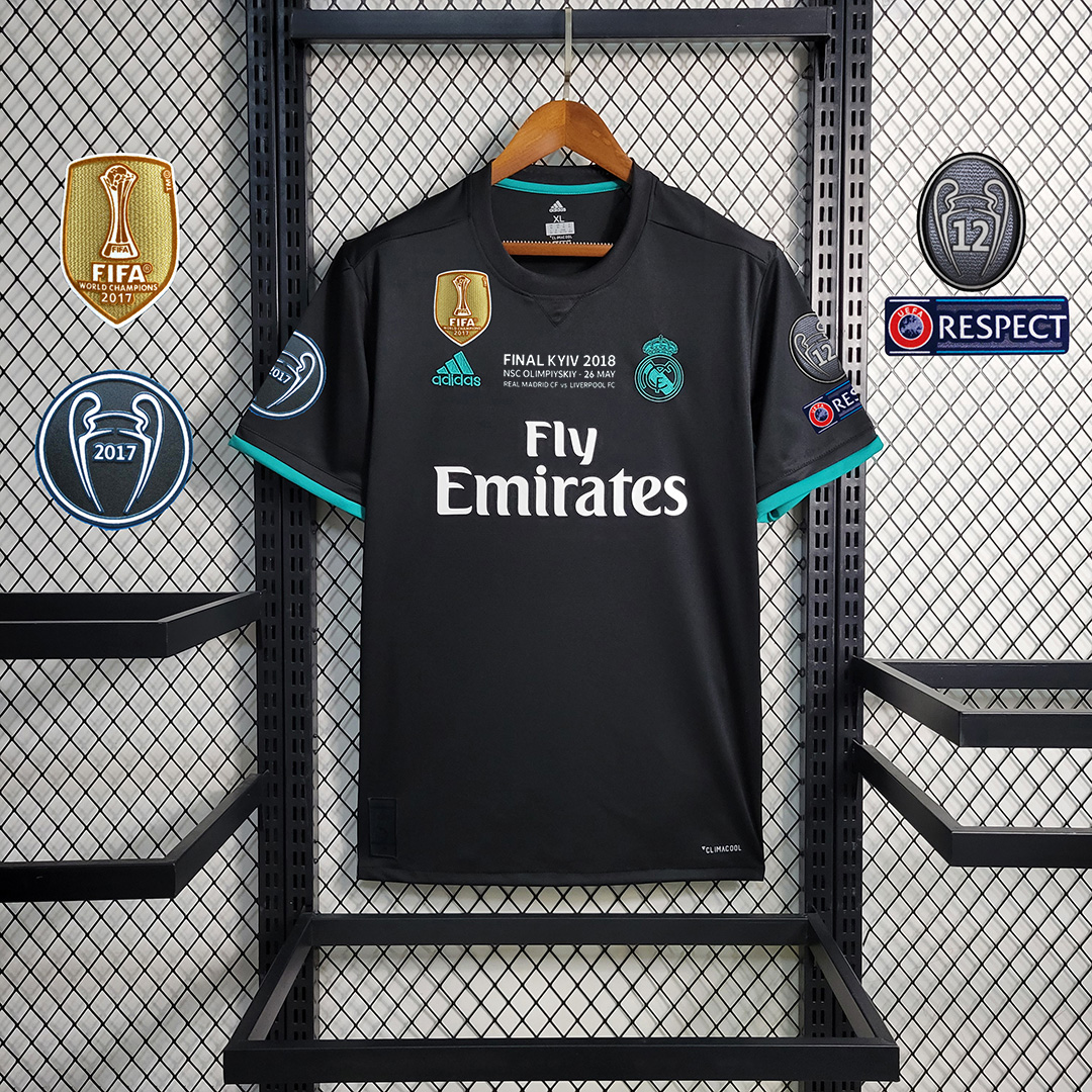 17-18 Real Madrid Away Retro Jersey - view 10