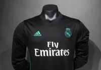 17-18 Real Madrid Away Retro Jersey Player Version Long Sleeve - view 5