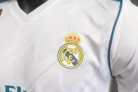 17-18 Real Madrid Home Retro Jersey Player Version - view 5