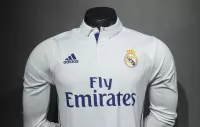 16-17 Real Madrid Home Retro Jersey Player Version Long Sleeve - view 5
