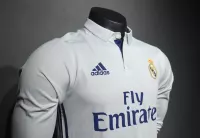 16-17 Real Madrid Home Retro Jersey Player Version Long Sleeve - view 7