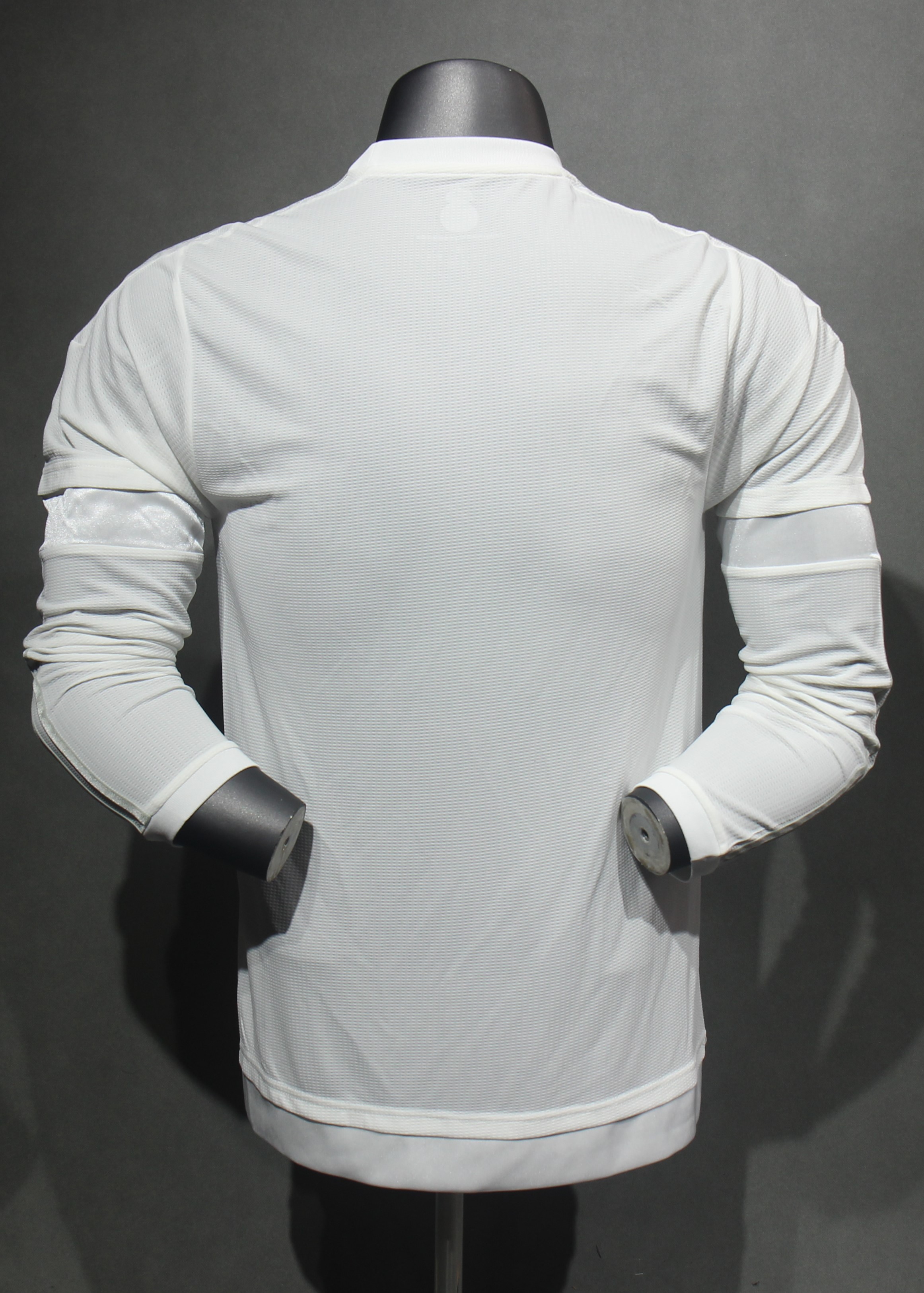 2015-16 Real Madrid Home Retro Jersey Player Version Long Sleeve - view 4