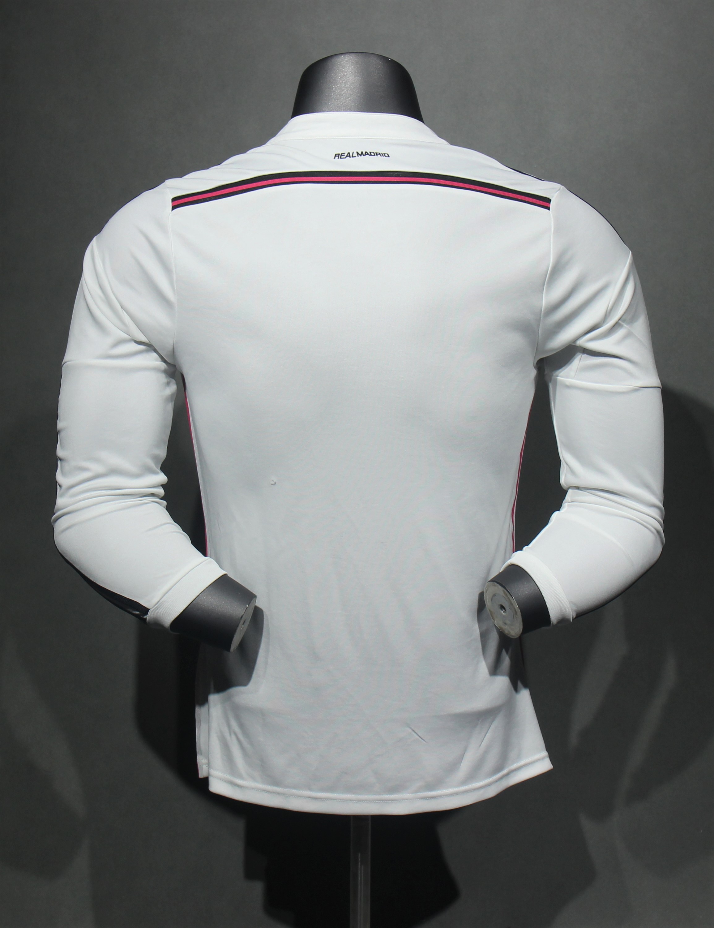 2014/15 Real Madrid Home Retro Jersey Player Version Long Sleeve - view 3