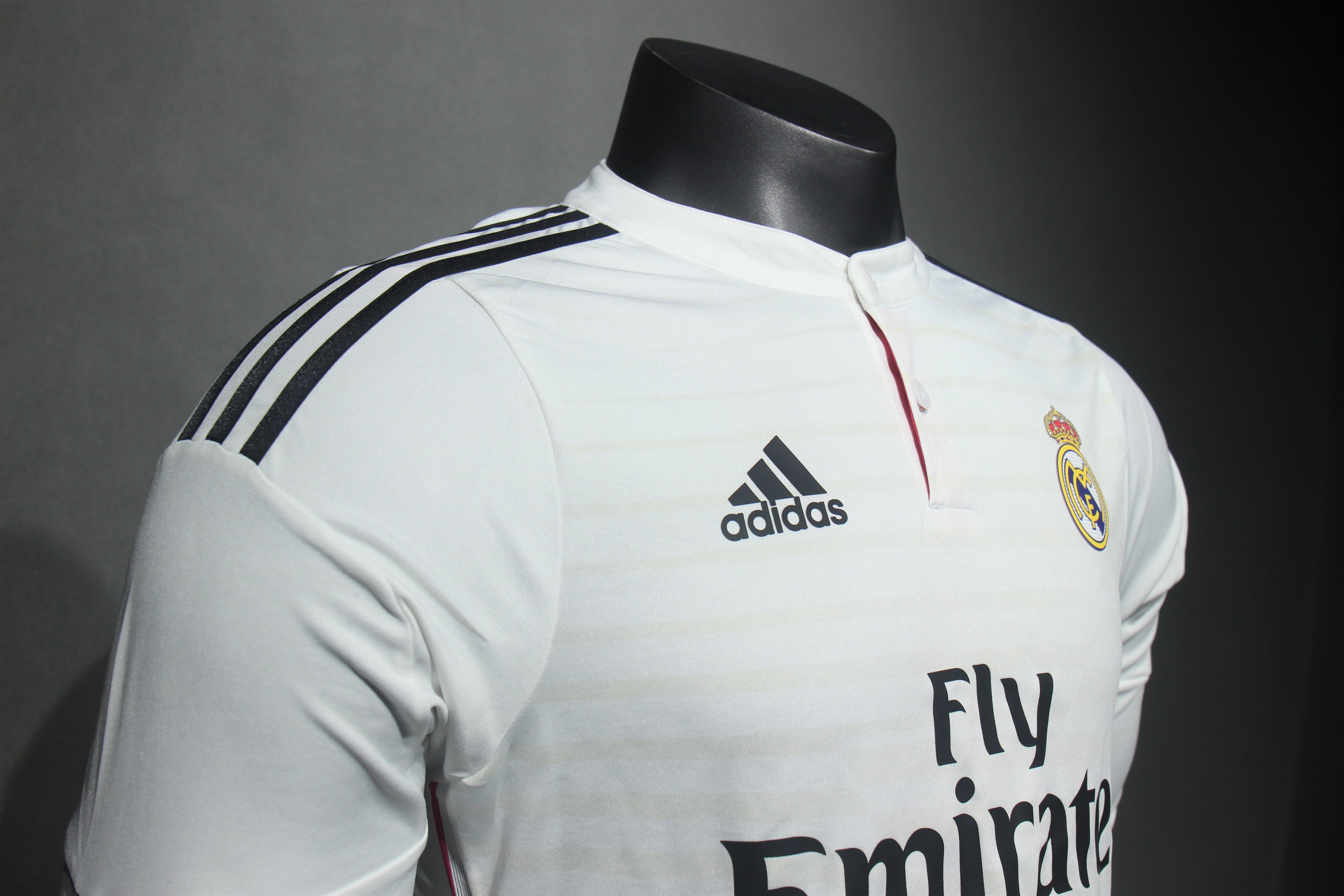 2014/15 Real Madrid Home Retro Jersey Player Version Long Sleeve - view 6