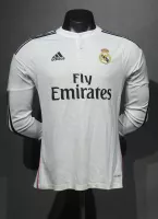 2014/15 Real Madrid Home Retro Jersey Player Version Long Sleeve - view 1