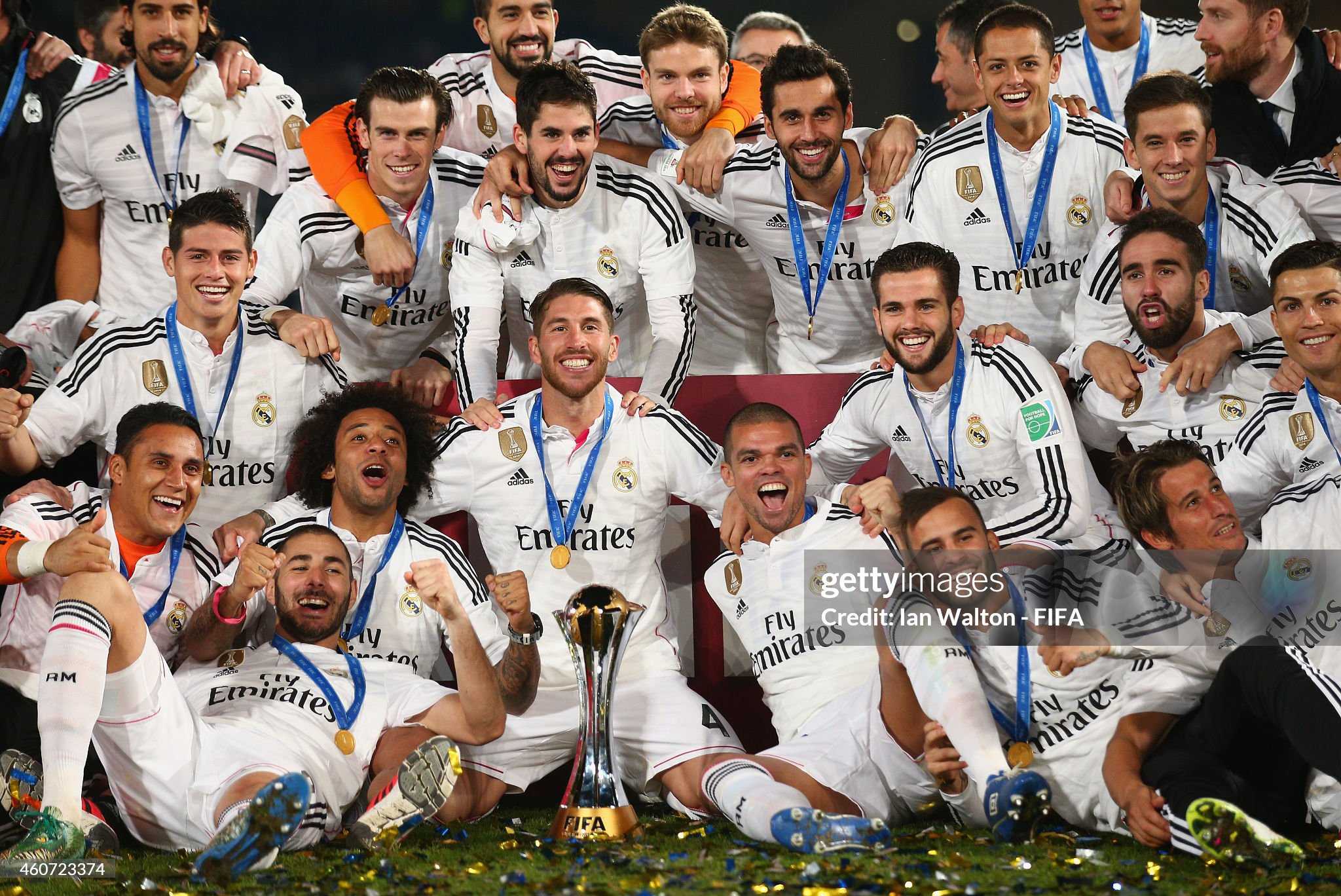 2014/15 Real Madrid Home Retro Jersey Player Version - view 10