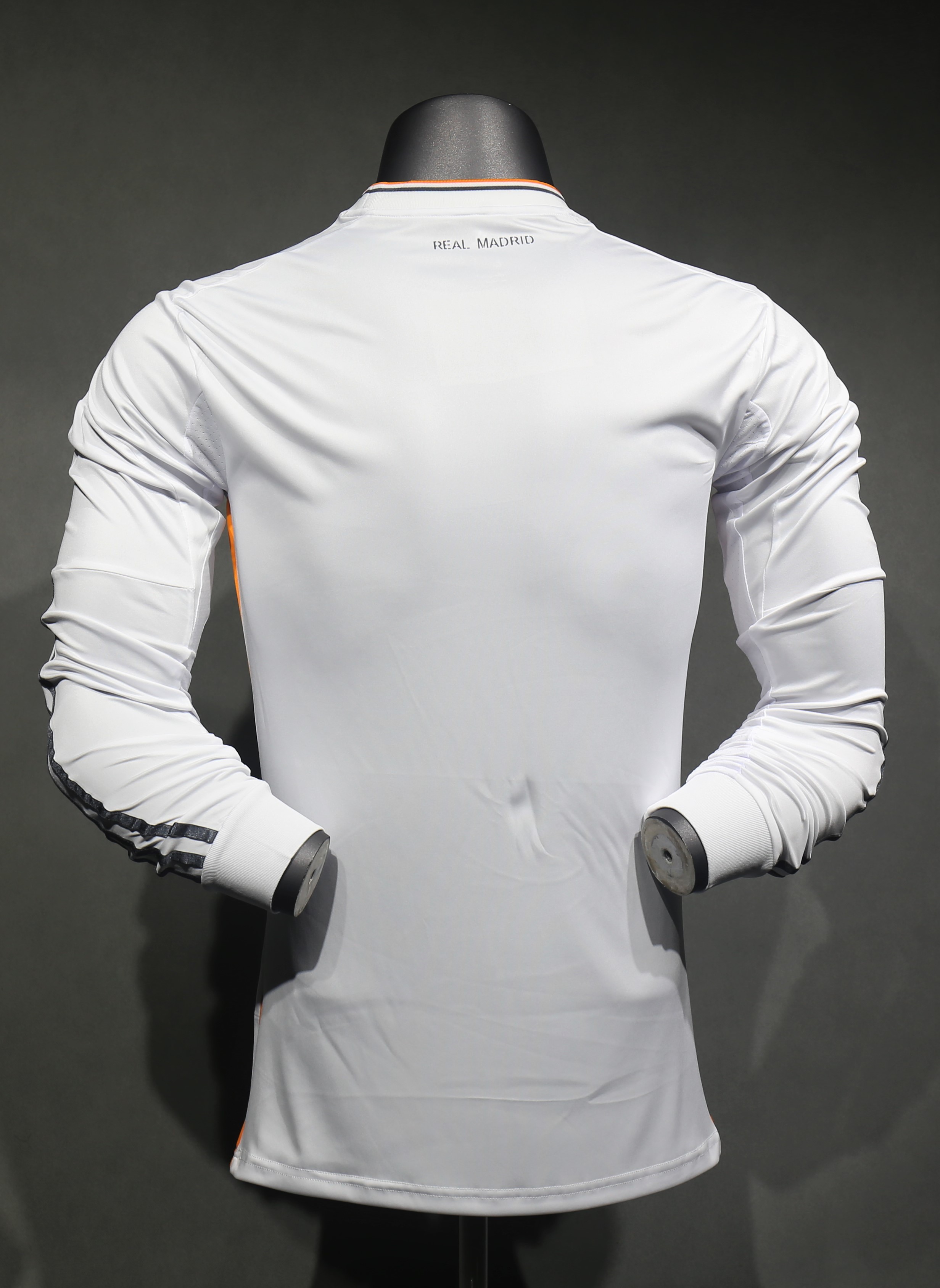 2013/14 Real Madrid Home Retro Jersey Player Version Long Sleeve - view 3