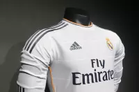 2013/14 Real Madrid Home Retro Jersey Player Version Long Sleeve - view 9
