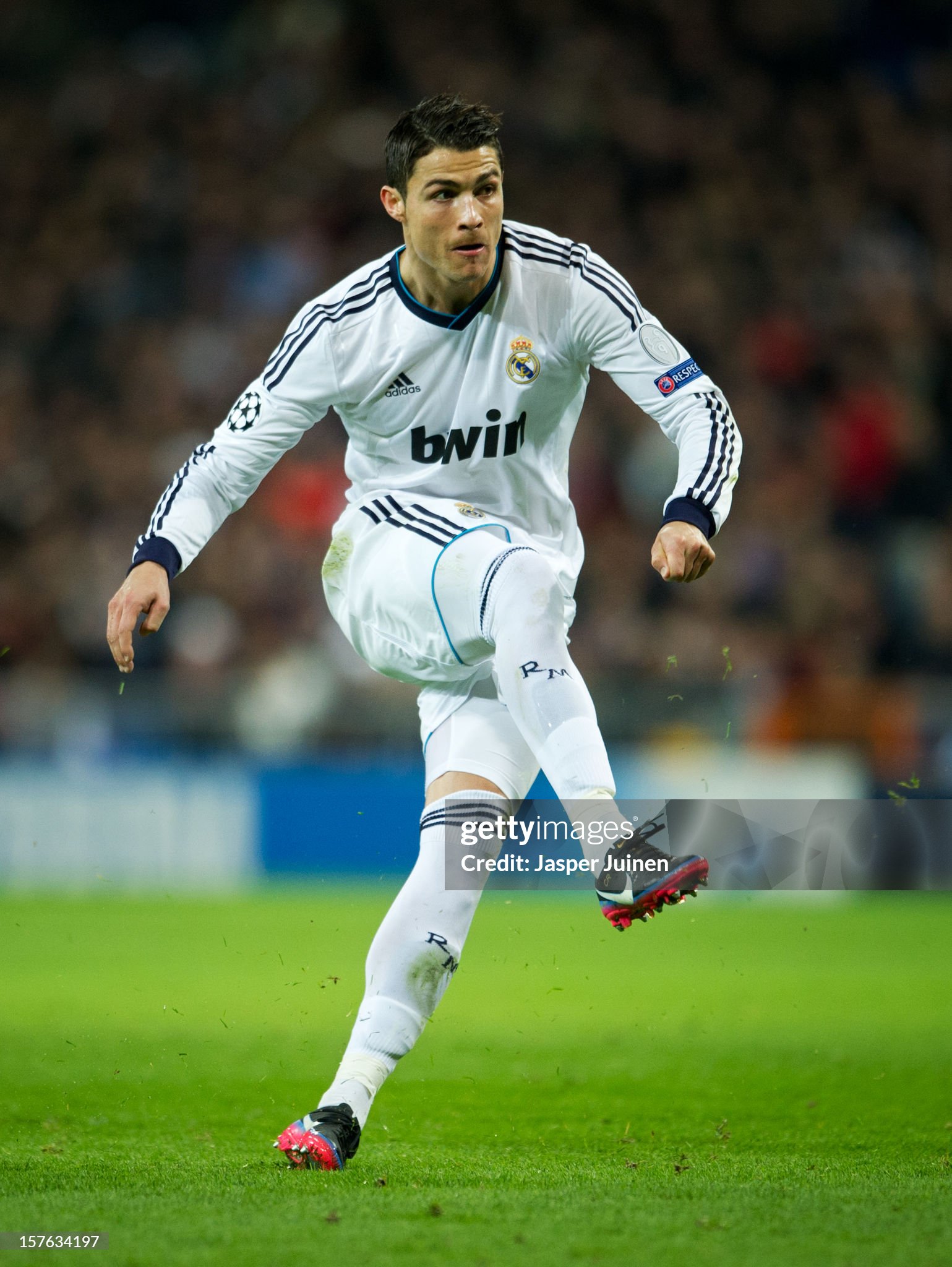 2012/13 Real Madrid Home Retro Jersey Player Version Long Sleeve - view 9