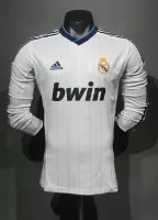 2012/13 Real Madrid Home Retro Jersey Player Version Long Sleeve - view 1