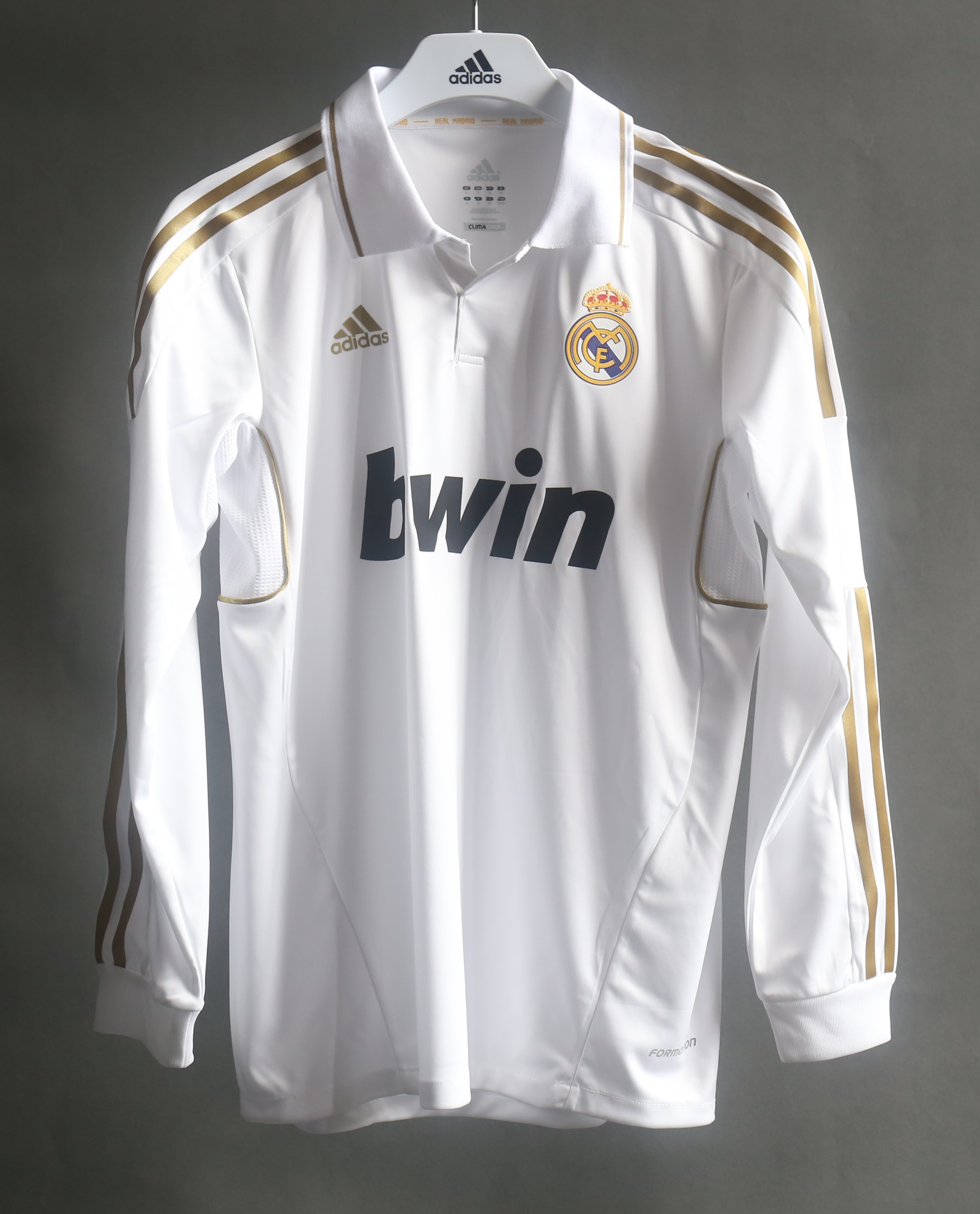 11-12 Real Madrid Home Retro Jersey Player Version Long Sleeve - view 13