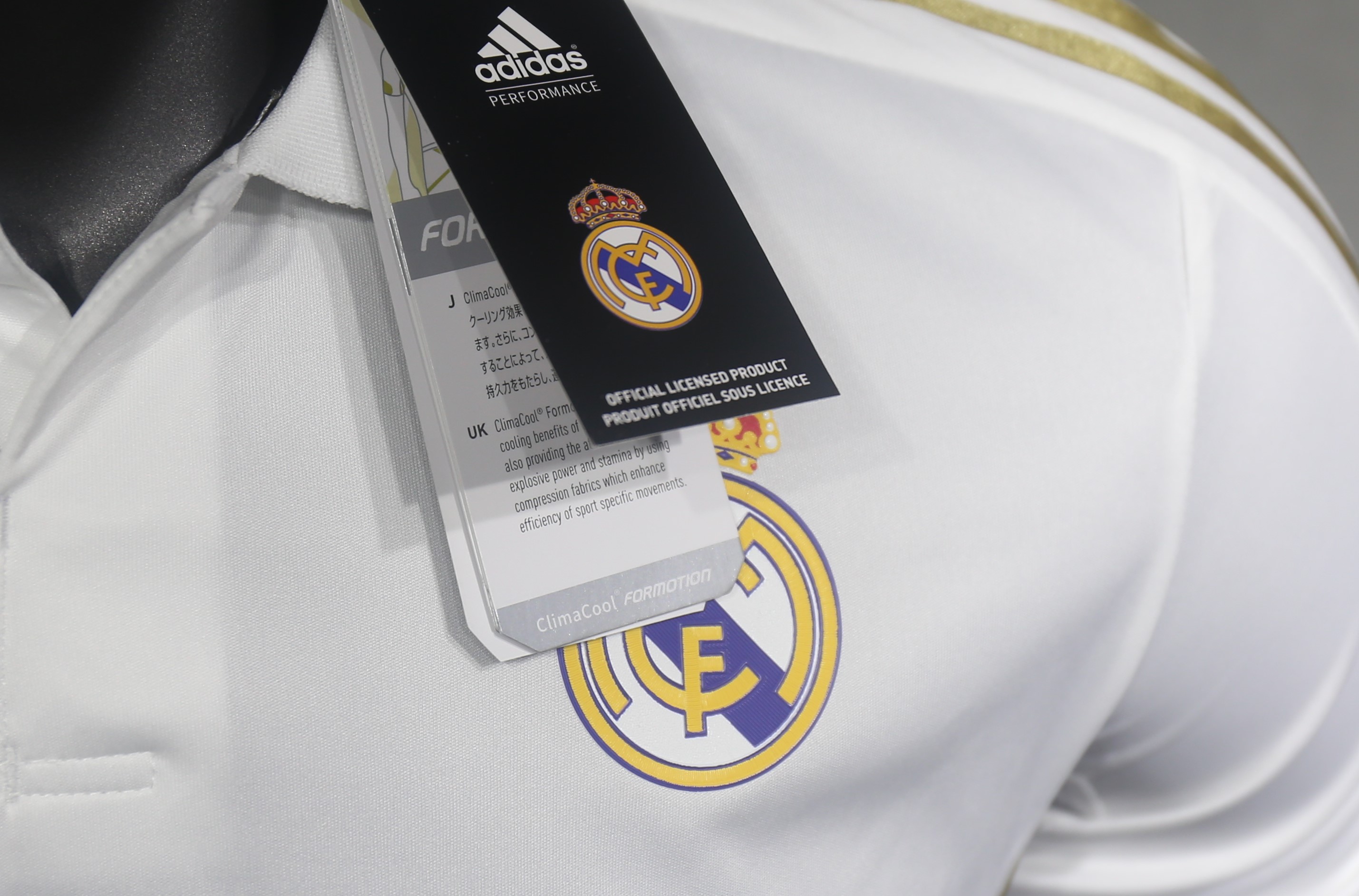 11-12 Real Madrid Home Retro Jersey Player Version Long Sleeve - view 7