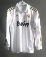 11-12 Real Madrid Home Retro Jersey Player Version Long Sleeve - view 13