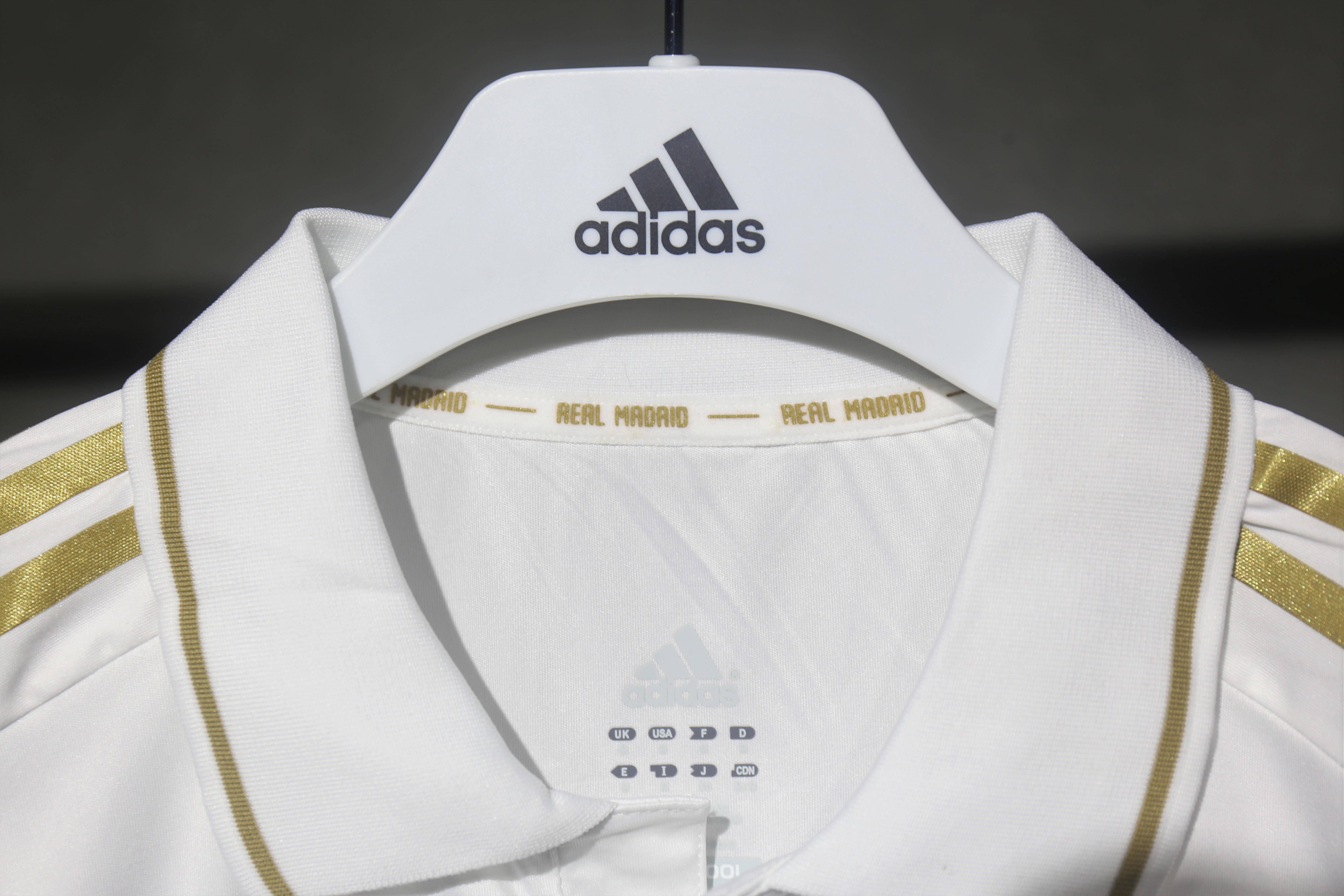 11-12 Real Madrid Home Retro Jersey Player Version - view 7
