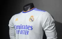 21-22 Real Madrid Home Soccer Jersey Retro Player Version Long Sleeve - view 10