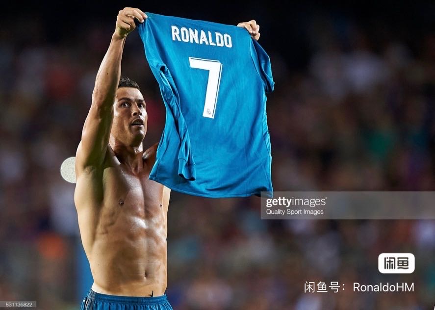 17-18 Real Madrid Second Away Retro Jersey Player Version Long Sleeve - view 5
