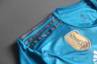 17-18 Real Madrid Second Away Retro Jersey Player Version Long Sleeve - view 9