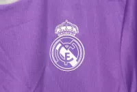 16-17 Real Madrid Away Retro Purple Jersey Long Sleeve Player Version - view 12