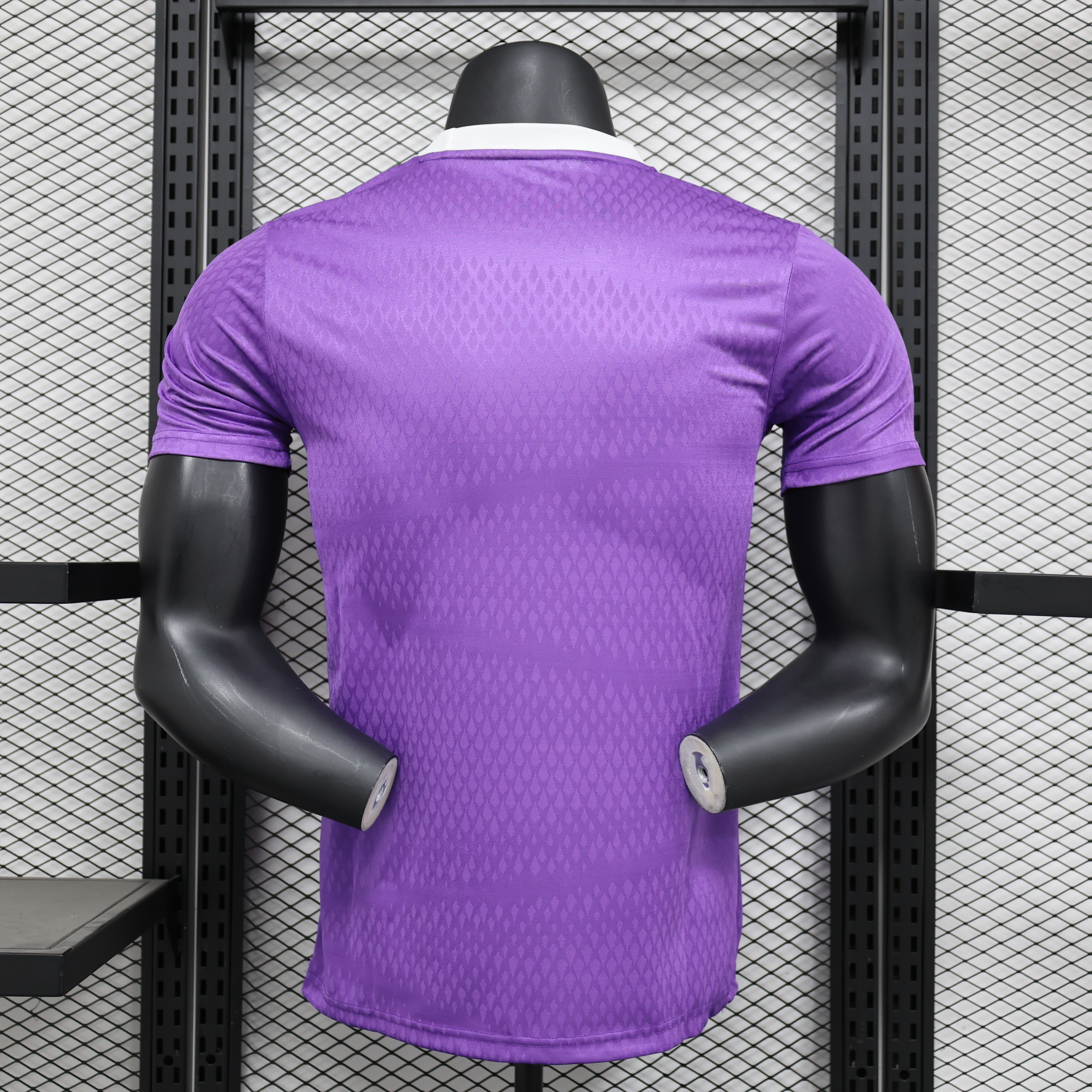 16-17 Real Madrid Away Retro Purple Jersey Player Version - view 3