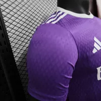 16-17 Real Madrid Away Retro Purple Jersey Player Version - view 5