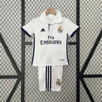 16-17 Real Madrid Home Retro Kids Kit Jersey+Shorts - view 1