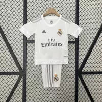 2015-16 Real Madrid Home Retro Kids Kit Jersey+Shorts - view 1