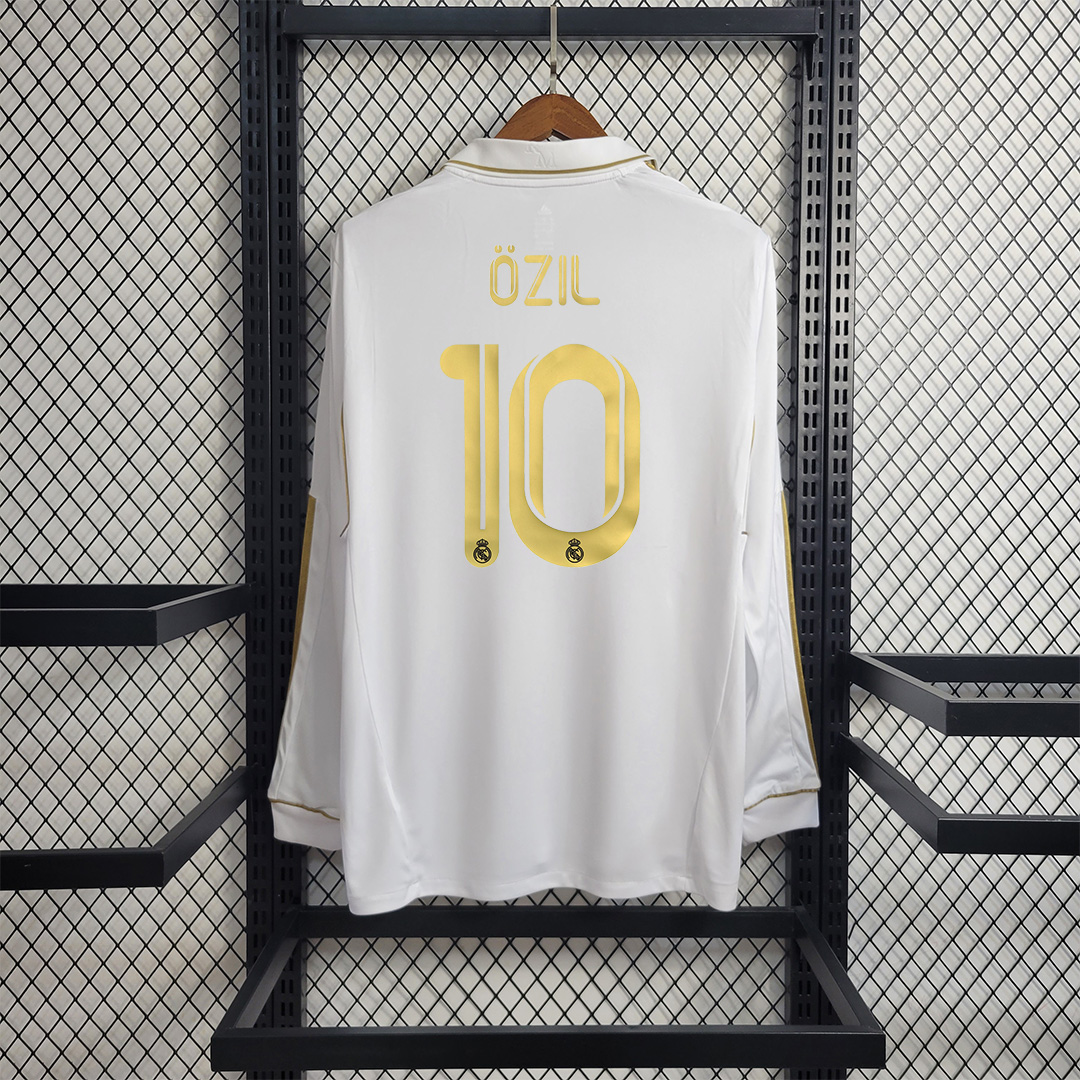 11-12 Real Madrid Home Retro Jersey Lond Sleeve - view 6
