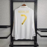 11-12 Real Madrid Home Retro Jersey Lond Sleeve - view 14