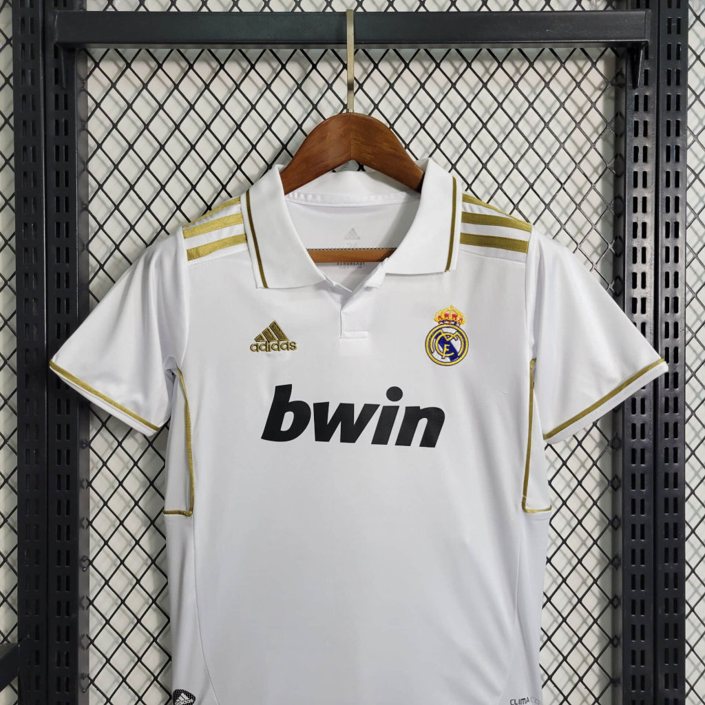 11-12 Real Madrid Home Retro Kids Kit Jersey+Shorts - view 7